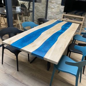 table réunion epoxy